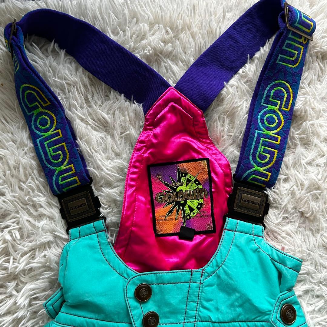 GOLDWIN 90s ヴィンテージ スキーウェア セットアップ 刺繍