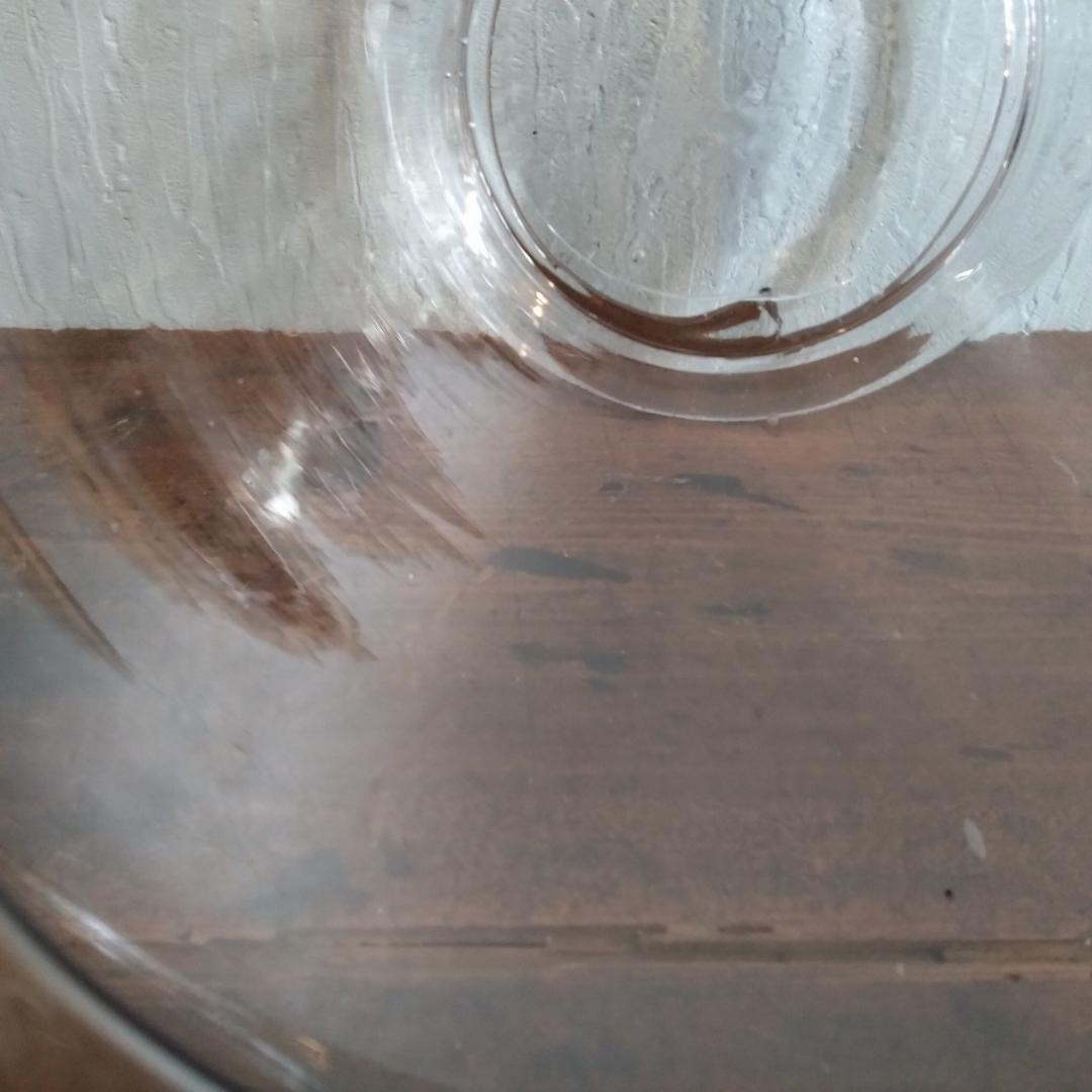 地球瓶　ガラス瓶　気泡