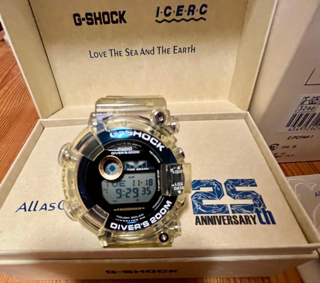 カシオ　G-Shock フロッグマン 25周年記念モデルGF-8251K-7JR