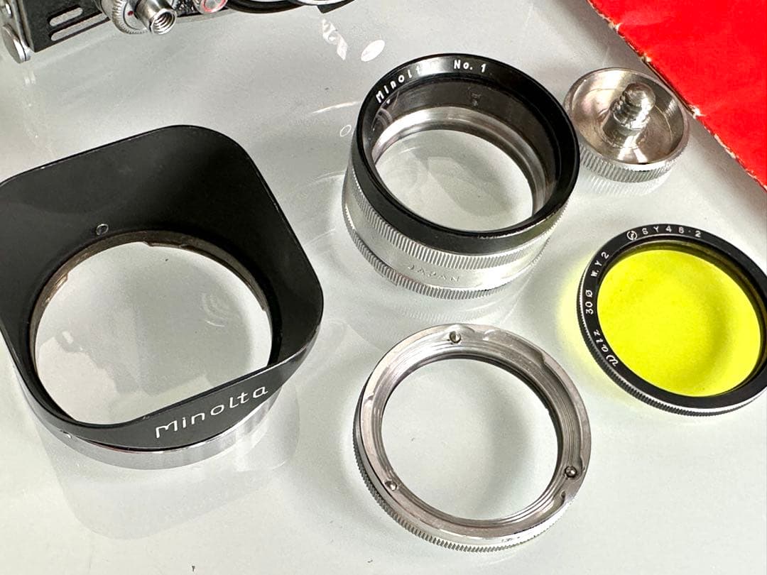 二眼レフカメラ AUTOCORD ミノルタ オートコード 付属品多数 作例あり