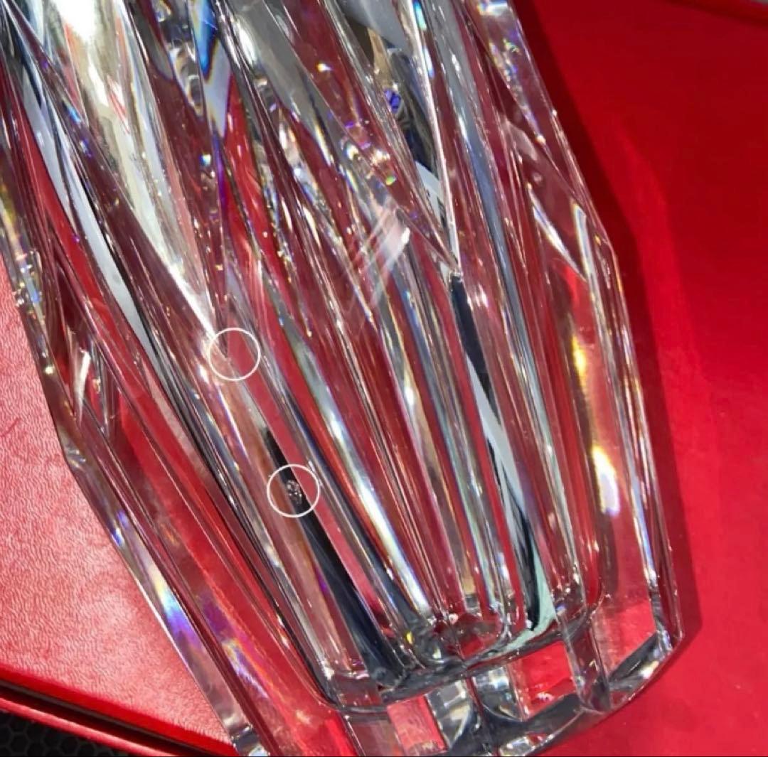 バカラ ポリーヌ　花瓶　フラワーベース　大型サイズ　Baccarat 超重量