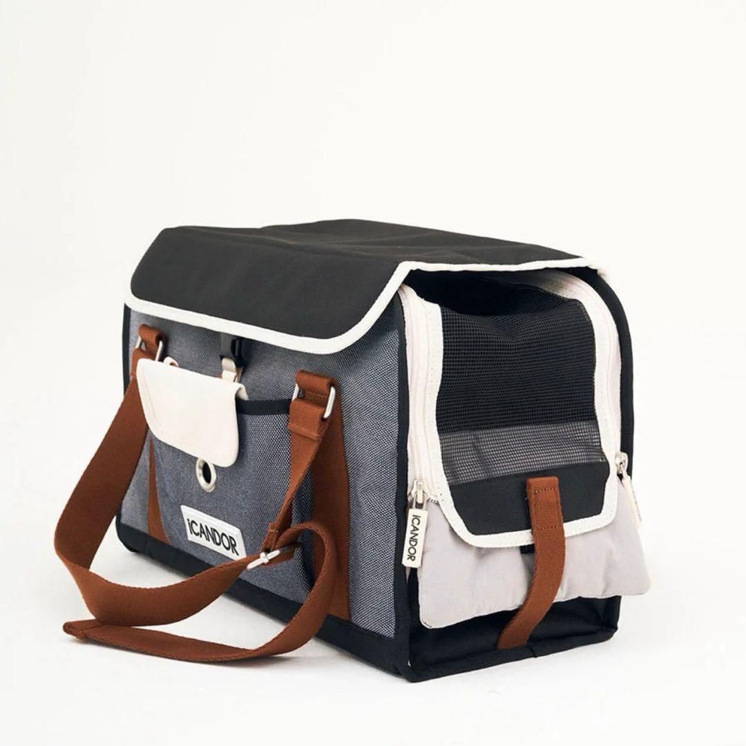 新品【iCANDOR】 i bag （Sassy Cream）犬用キャリーケース