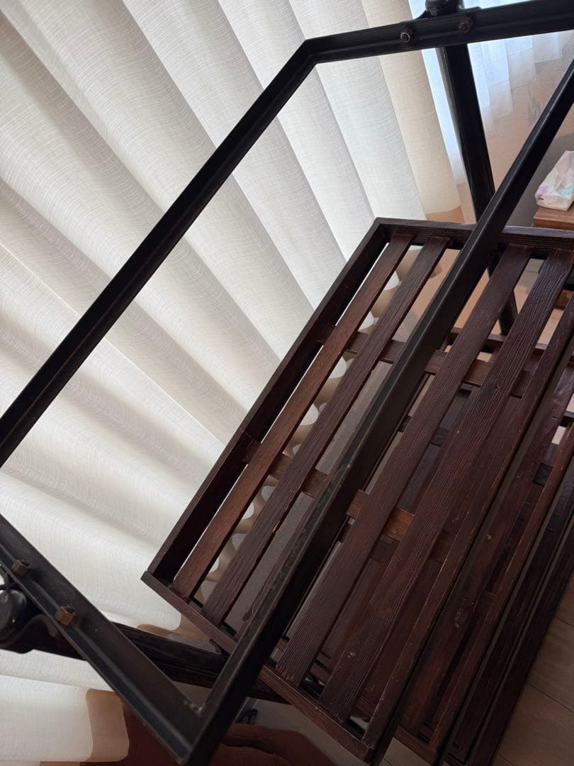 ジャーナルスタンダードファニチャー　オープンラック　シェルフ棚　アイアン