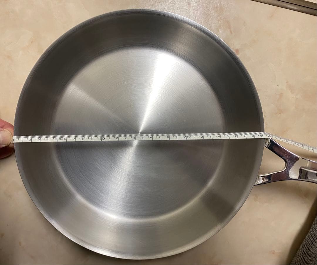ALESSI アレッシィPOTS&PANS フライパン　28cm美品ステンレス