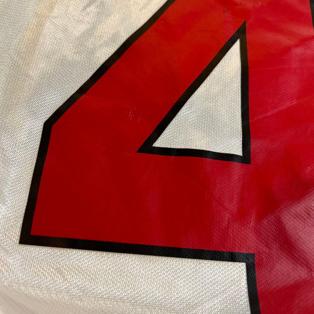 4 飯島寿久 名古屋グランパス アウェイ ユニフォーム 長袖