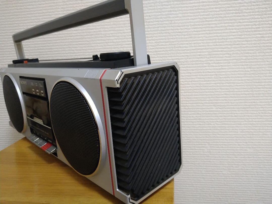 【昭和レトロ】ソニー　ラジカセ　SONY　CFS-450