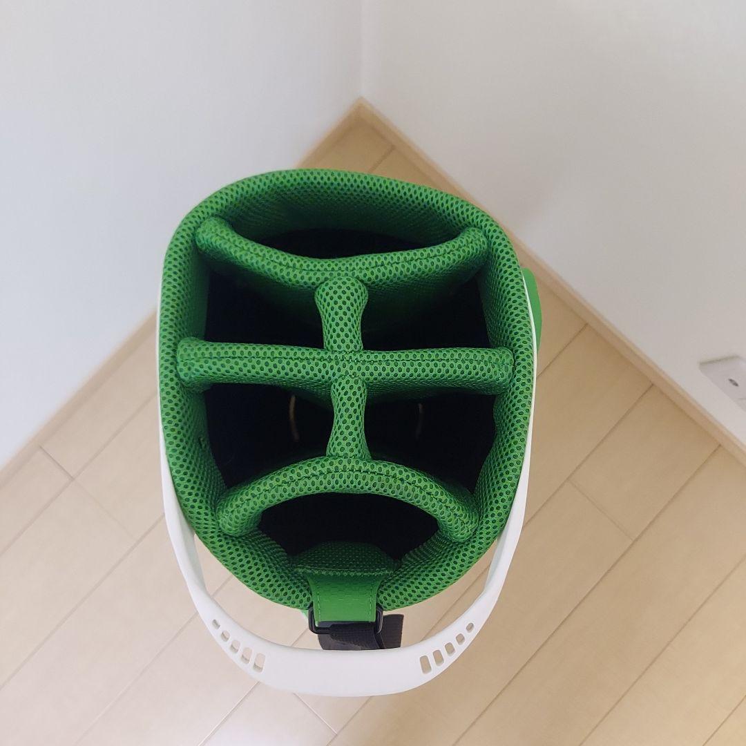 【R)】 PING ピン キャディバッグ 軽量 グリーン/ホワイト ★美品