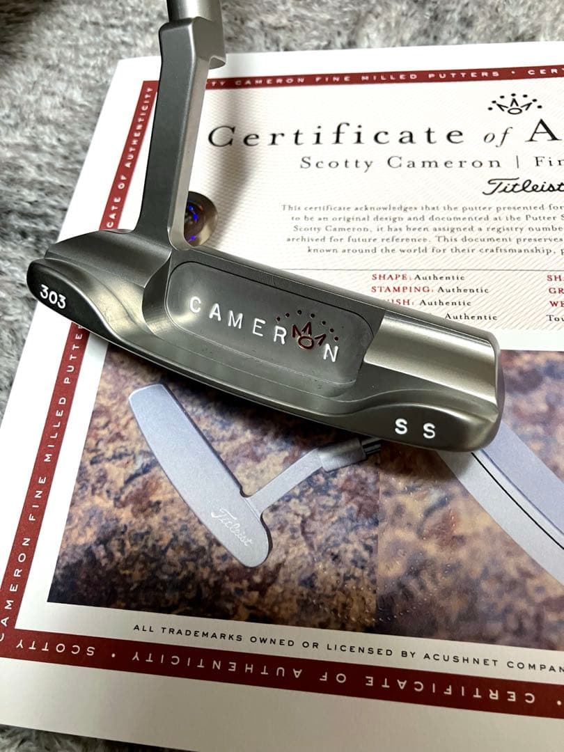 Scotty Cameron ニューポートビーチツアー COA付属