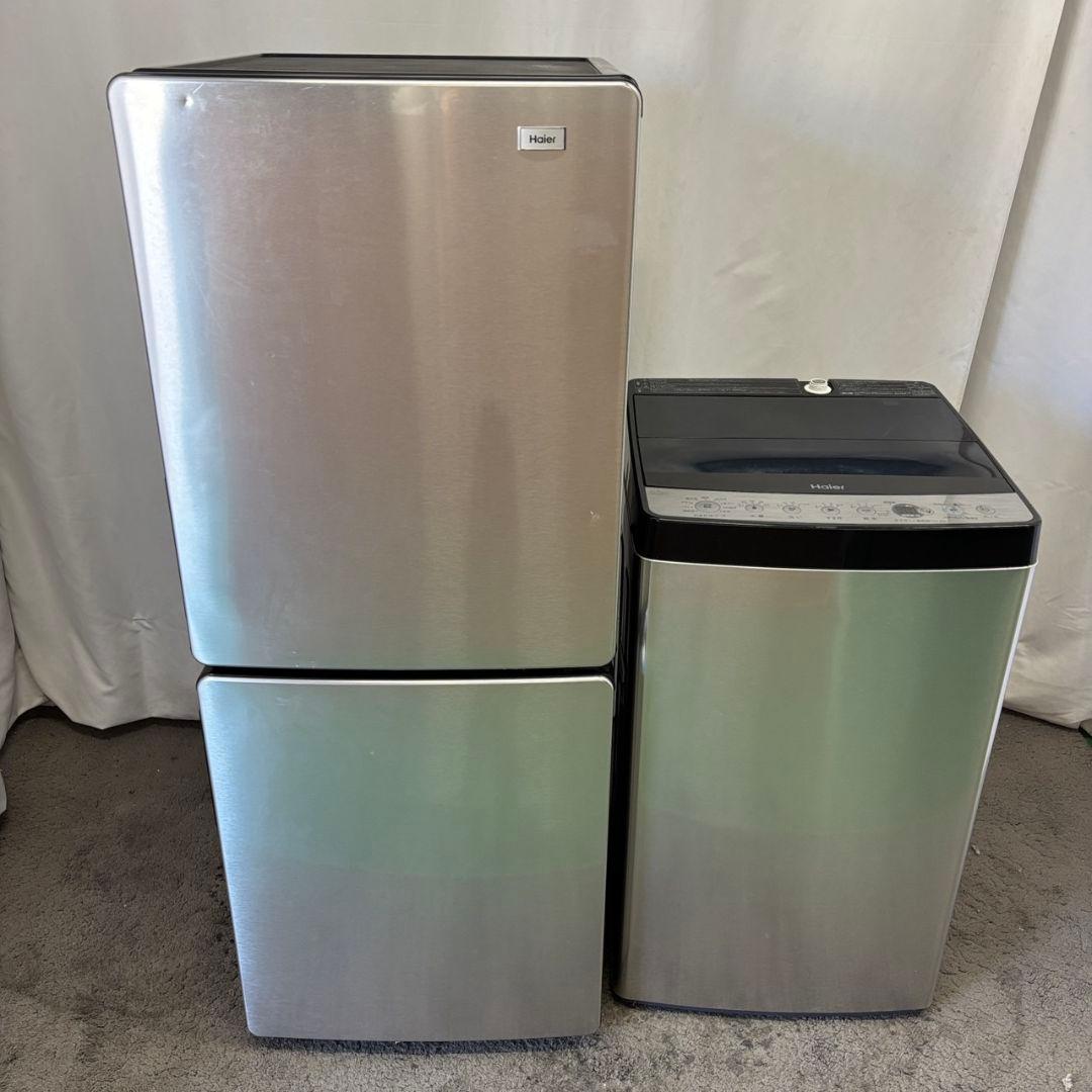 74　人気商品　冷蔵庫　洗濯機　Haier　一人暮し　家電セット　綺麗　設置無料