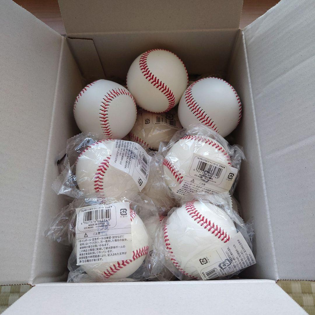 ミズノ　天然皮革 サインボール 16個セット