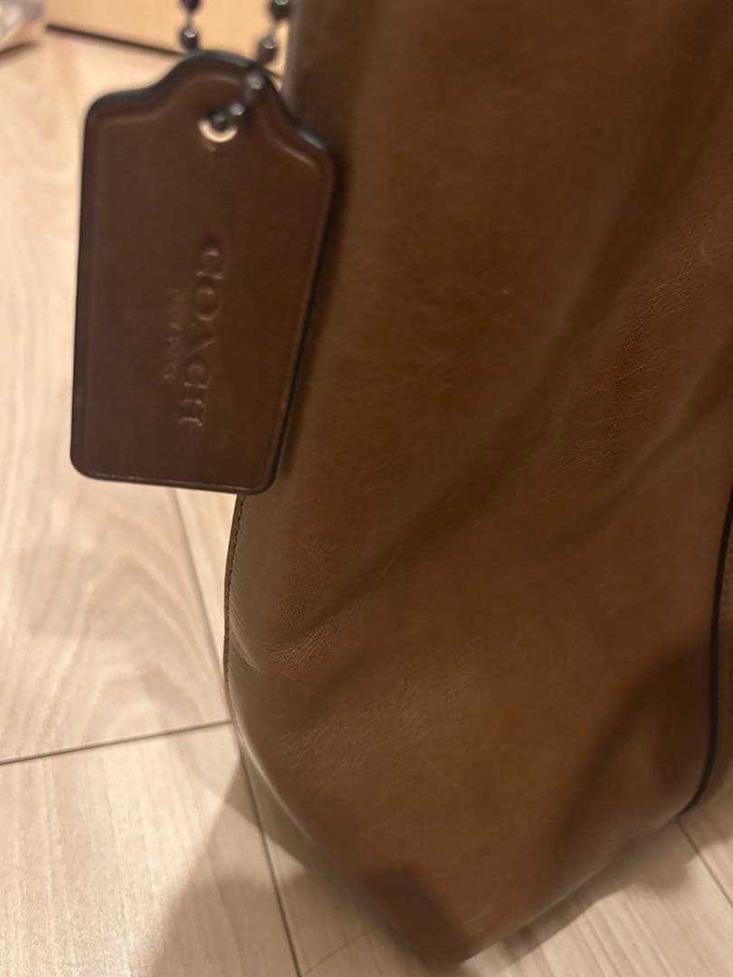 COACH コーチ 2way メトロポリタン ビジネスバッグ 茶