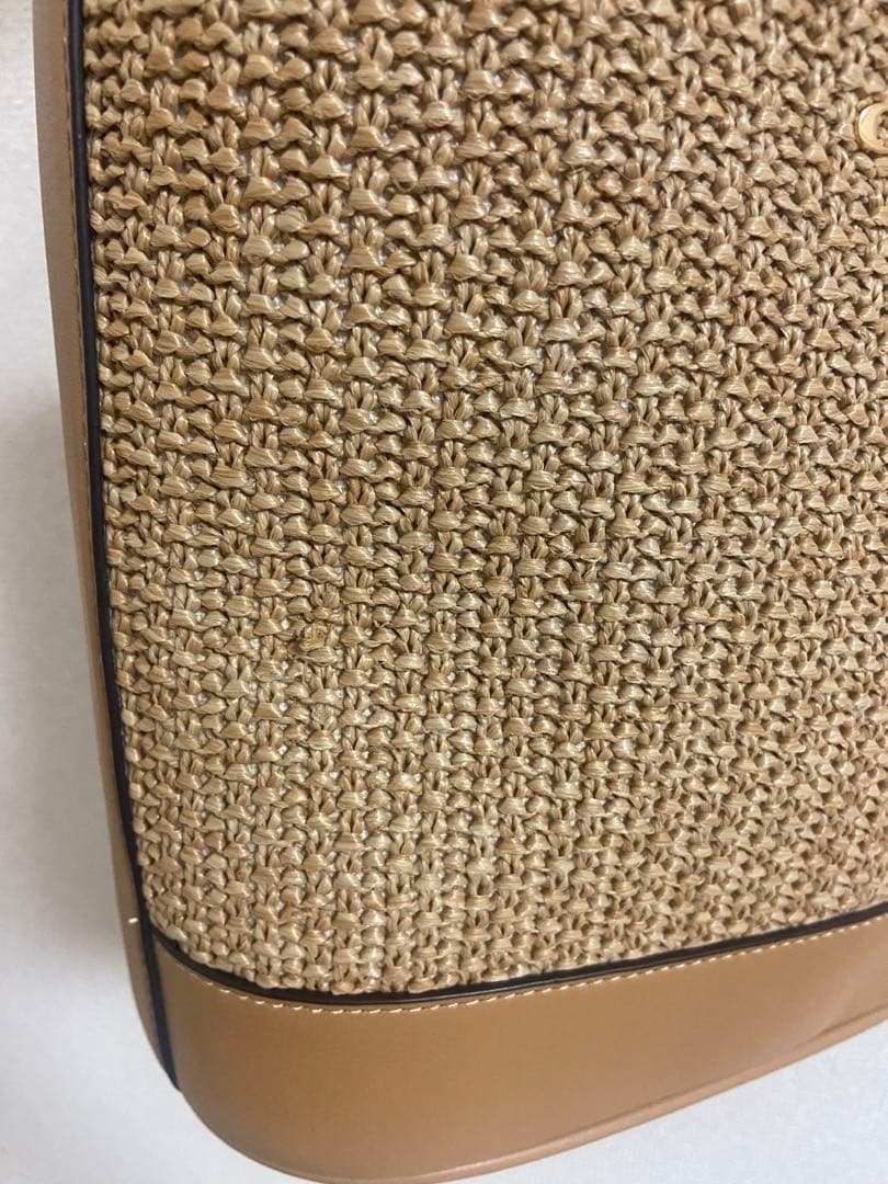 COACH ショルダーバッグ　かごバッグ