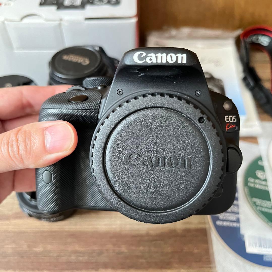 Canon EOS kiss X7 一眼レフカメラ 3種レンズ　元箱付き