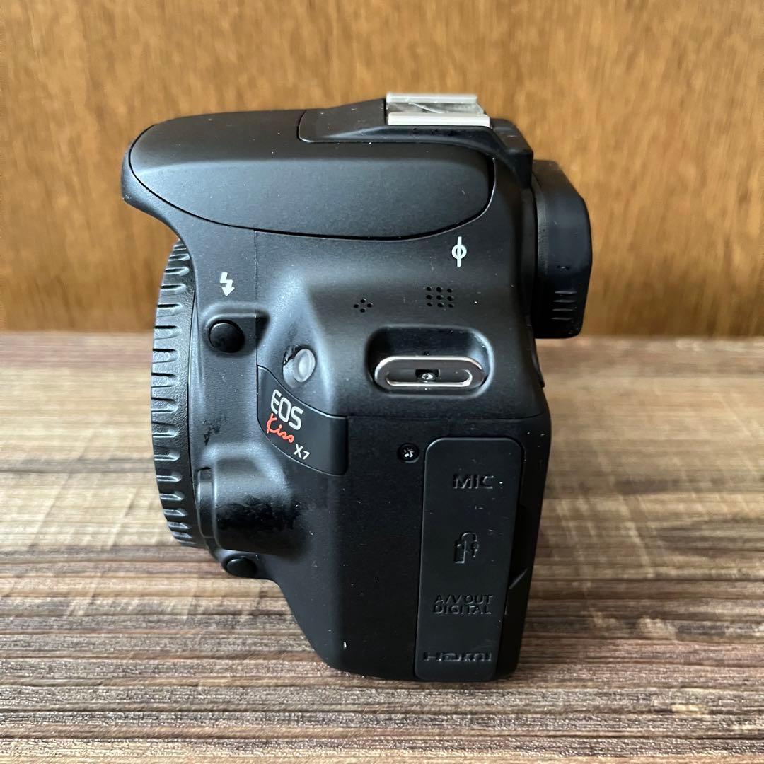 Canon EOS kiss X7 一眼レフカメラ 3種レンズ　元箱付き