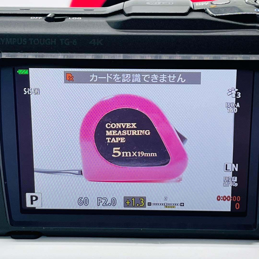動作確認のみ　オリンパス OLYMPUS Tough TG-6 カメラ