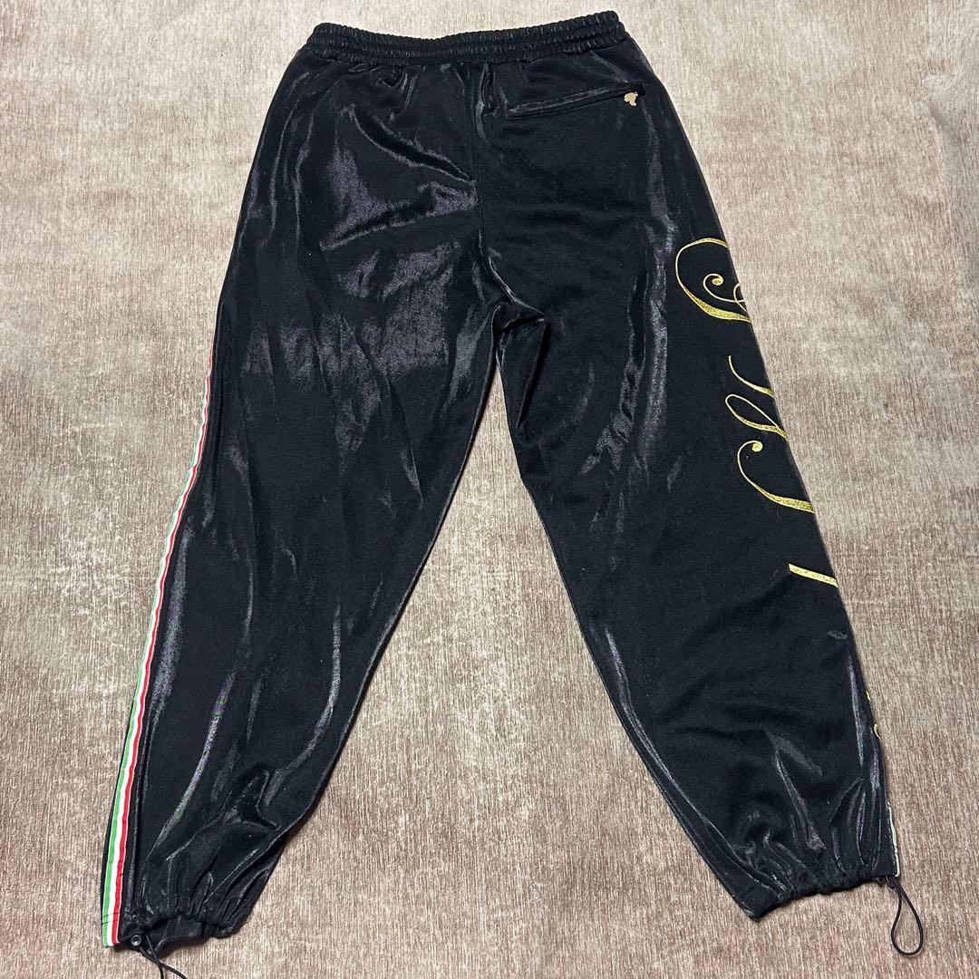 美品　GALFY 大型犬　ジャージ　セットアップ　サイドライン　金ロゴ　XL