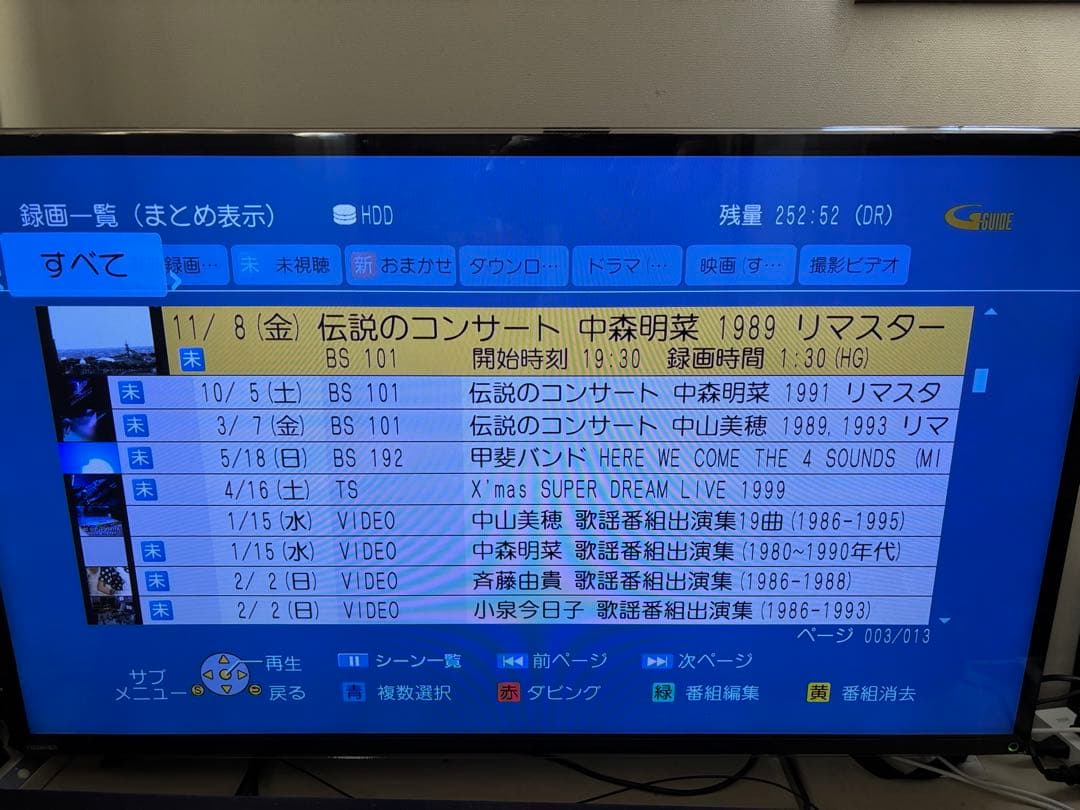 【容量増設品】DMR-BWT510 3TB パナソニック2番組同時録画DIGA