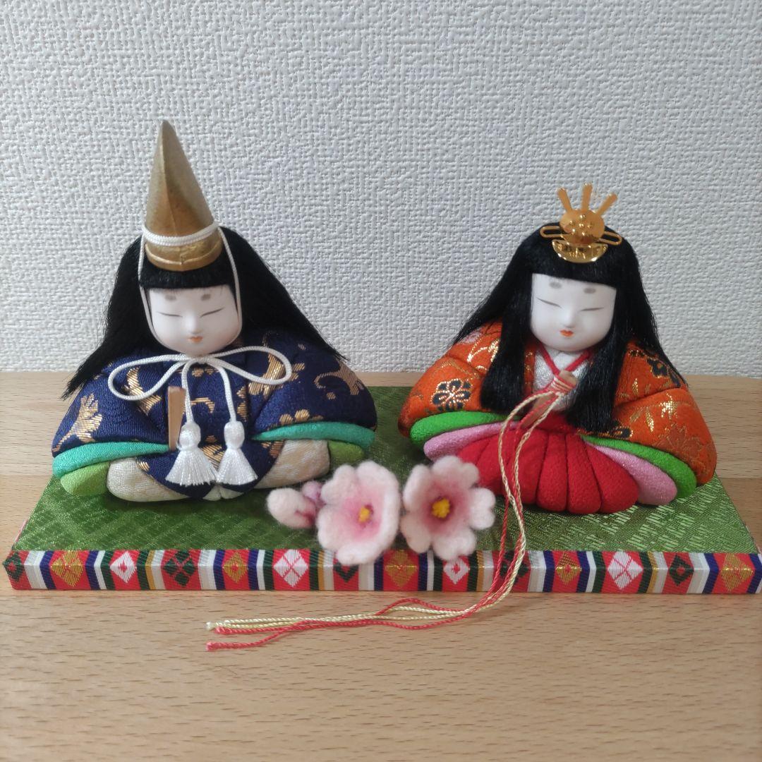 木目込人形『豆親王飾り』❀雛祭り❀