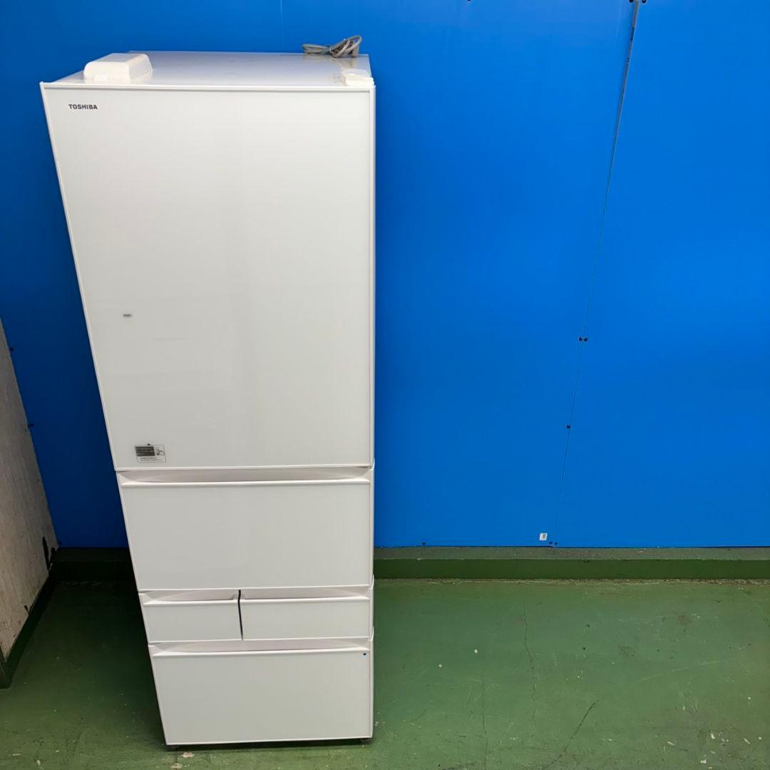 508 関東配送　大型冷蔵庫　右開き　美品　自動製氷機付　半年保証　イチオシ!