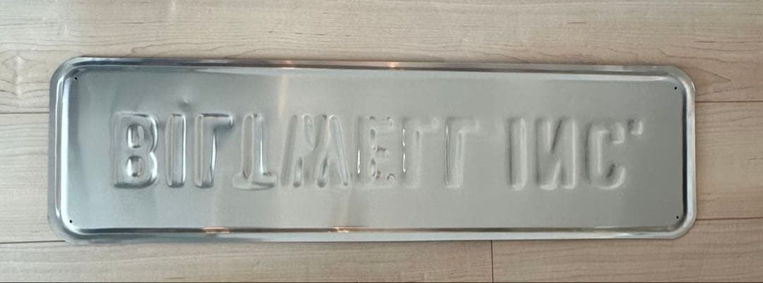 アメカジ　インテリア　メタルサイン　バナー