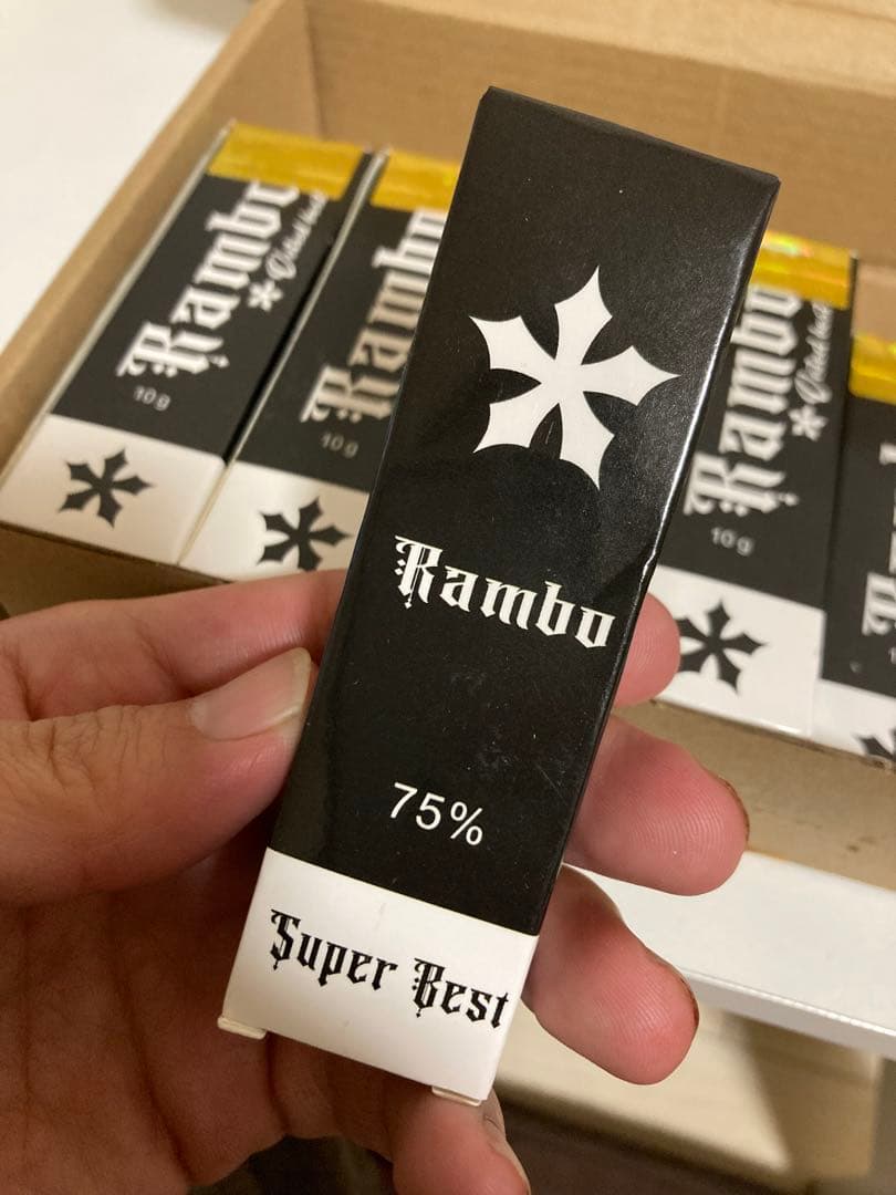 Ｒａｍｂｏ　刺青　麻酔　クリーム　５本　まとめ買い可　医薬品じゃない！確認用！