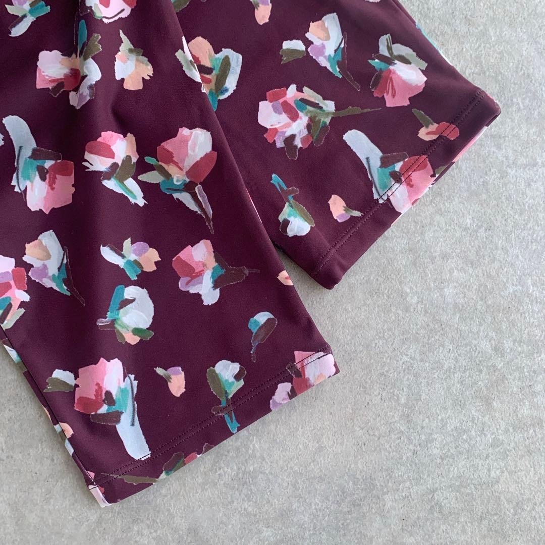 【新品】 SUKALA ローズプリント ジョガーパンツ ヨガウェア LL 花柄