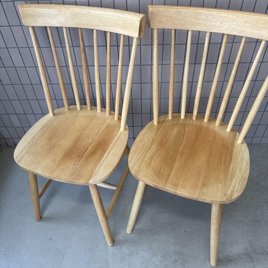 北欧◾️ウィンザーチェア　air-dining c01 NA 2脚