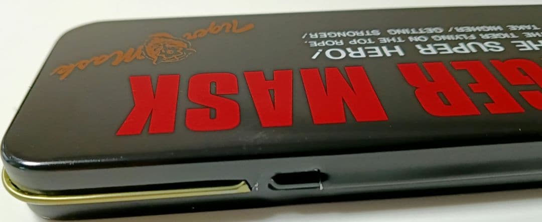 初代　タイガーマスク 筆箱　缶　ペンケース　佐山サトル　タイガー　マスク　ペン