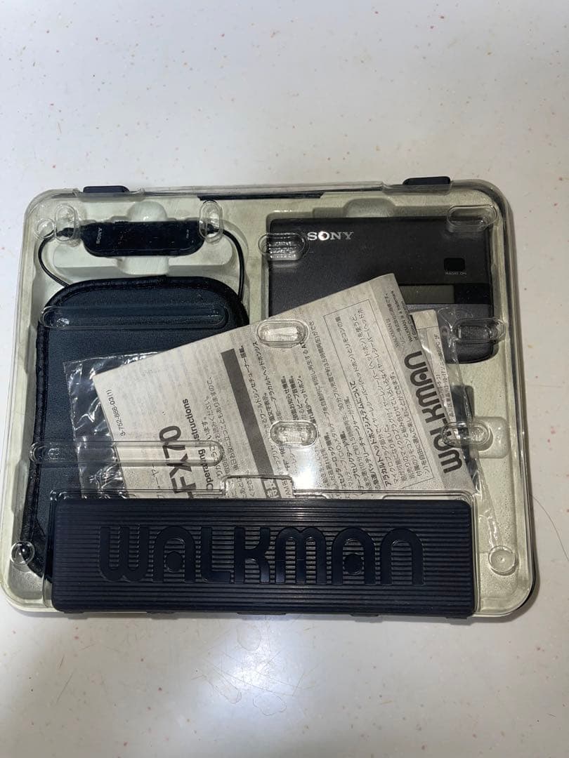 SONY WM-FX70 カセットプレーヤー