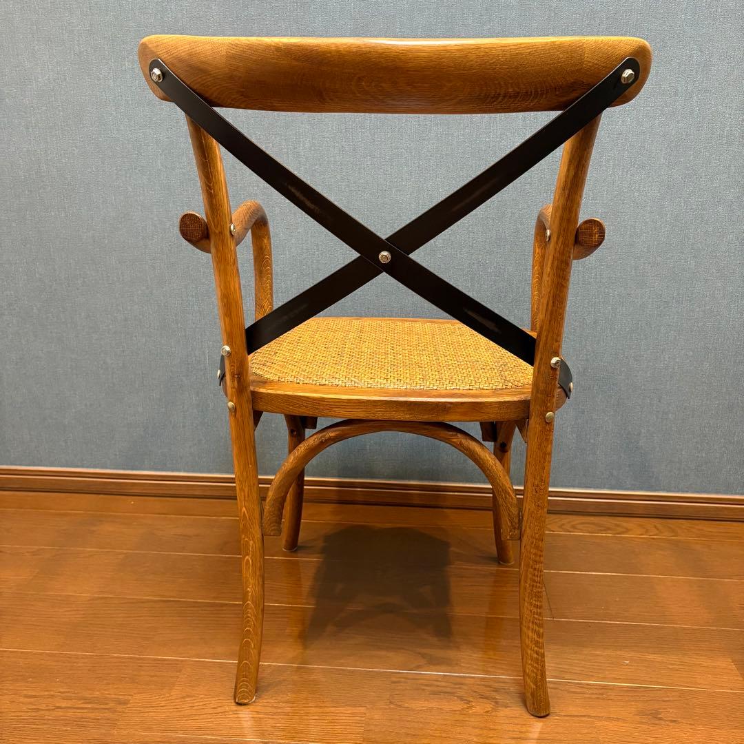 クラッシュゲート　X-BACK ARM CHAIR クロスバックアームチェア