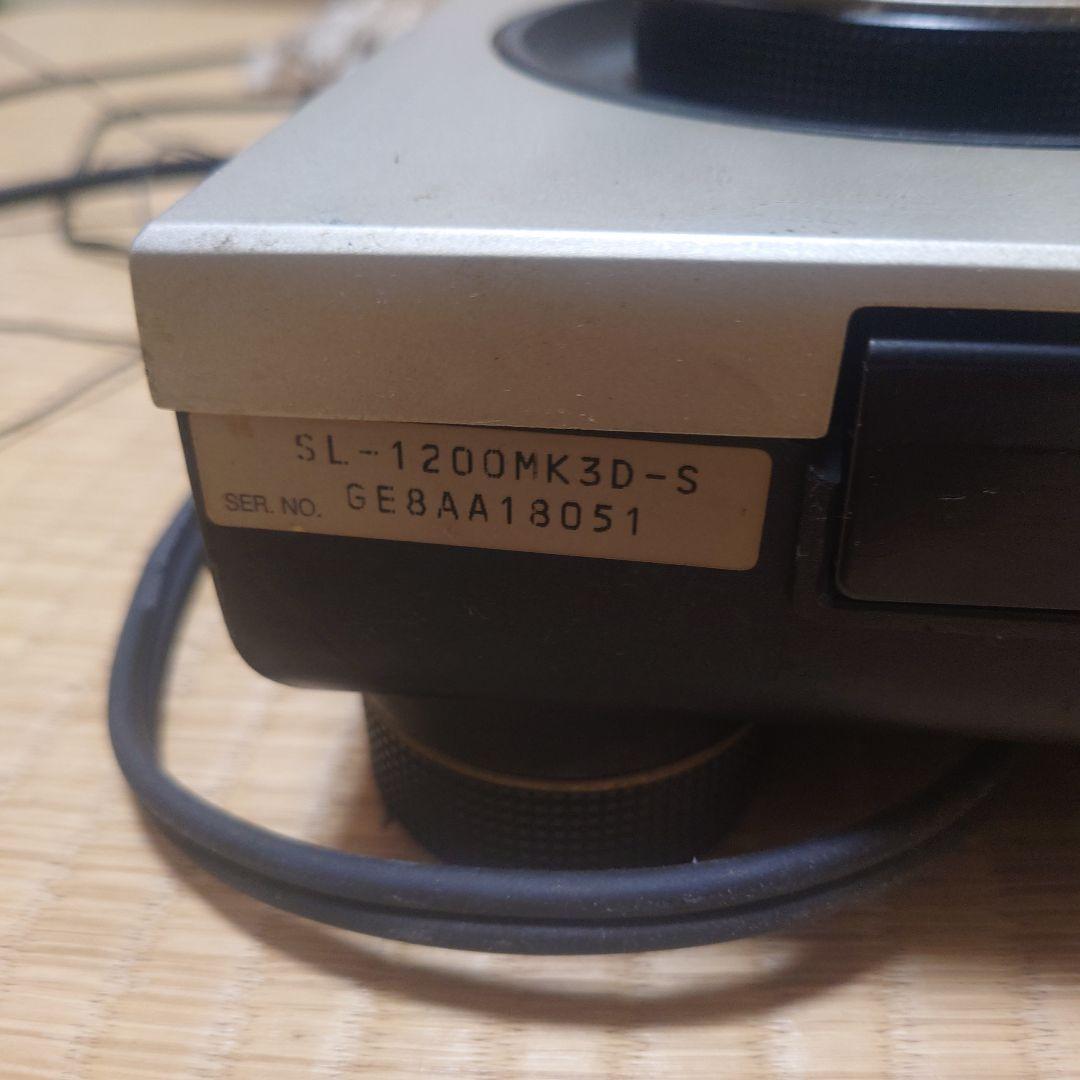 ターンテーブル　Technics SL-1200MK3DS