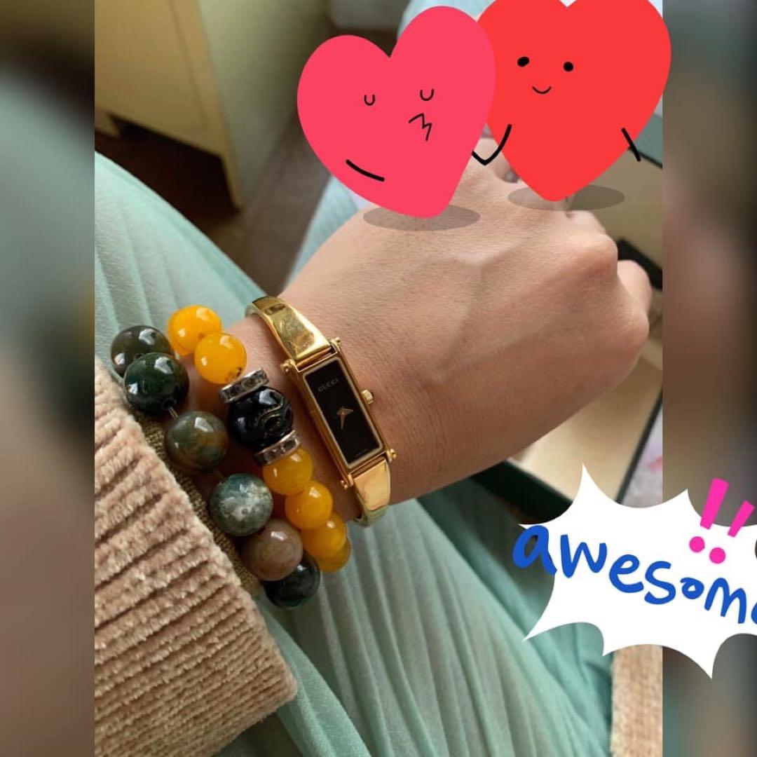 GUCCI ゴールド レディースウォッチ1500L