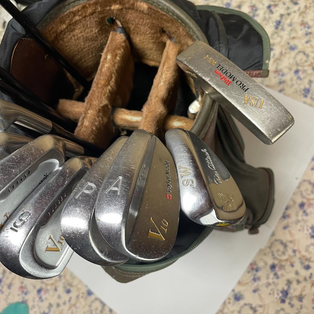 ゴルフクラブセット一式｜テーラーメイド／マルマン ／ウィルソン ＋おまけ付き