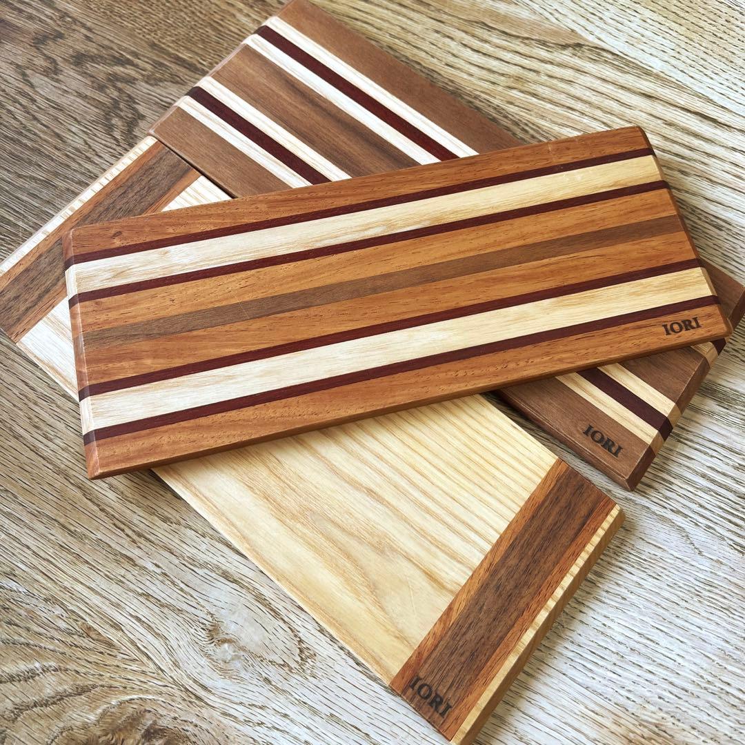 3枚セット 寄木 作家 ウッド プレート