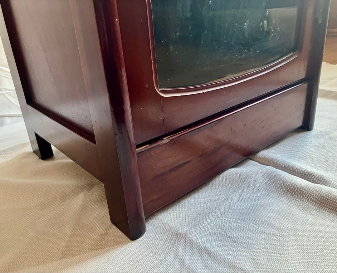 最終価格✅昭和ビンテージ✅昭和の電話台キャビネット/片扉2段