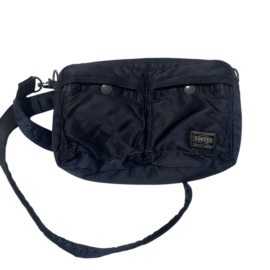 PORTER ポーター　タンカー　ショルダーバッグ　ブラック