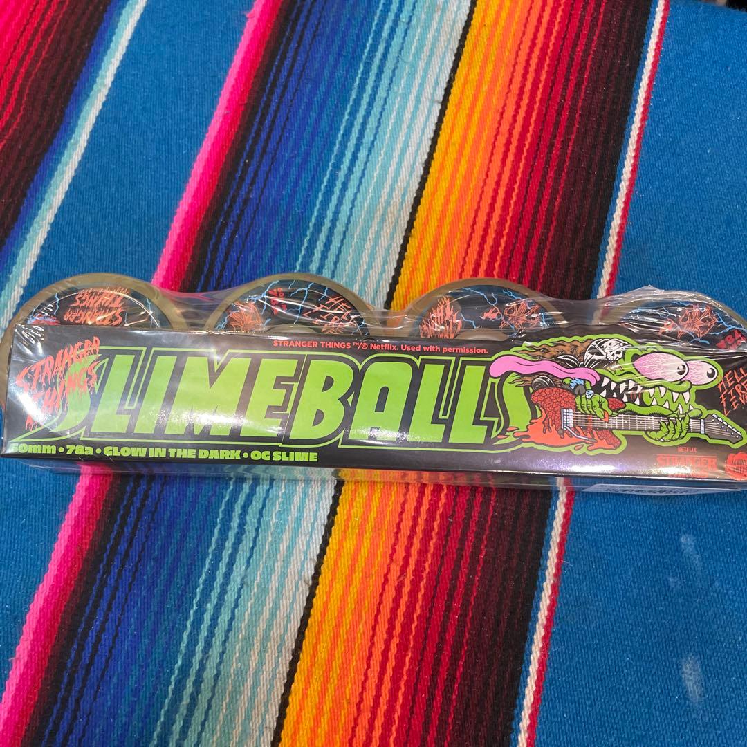 SLIMEBALL スケートボードホイール 60mm 78A