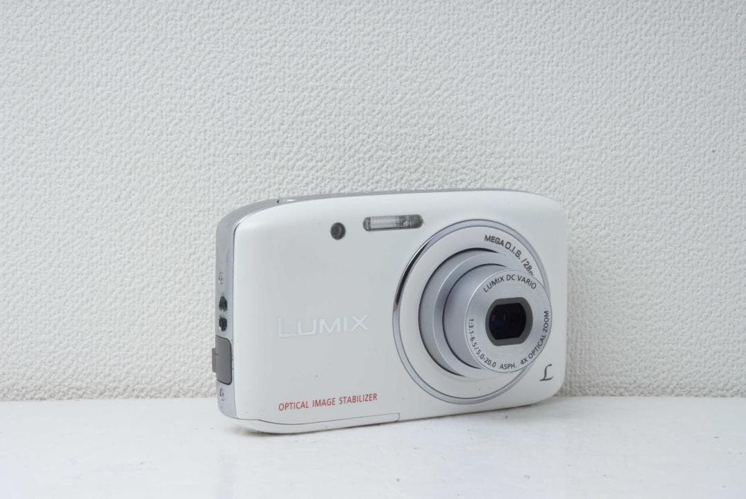 Panasonic LUMIX DMC-S2 コンパクトデジタルカメラ ホワイト