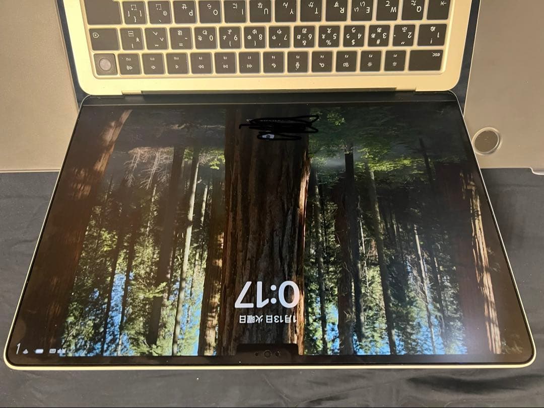 MacBook Air M3 16/512 保護フィルム等 AppleCare+