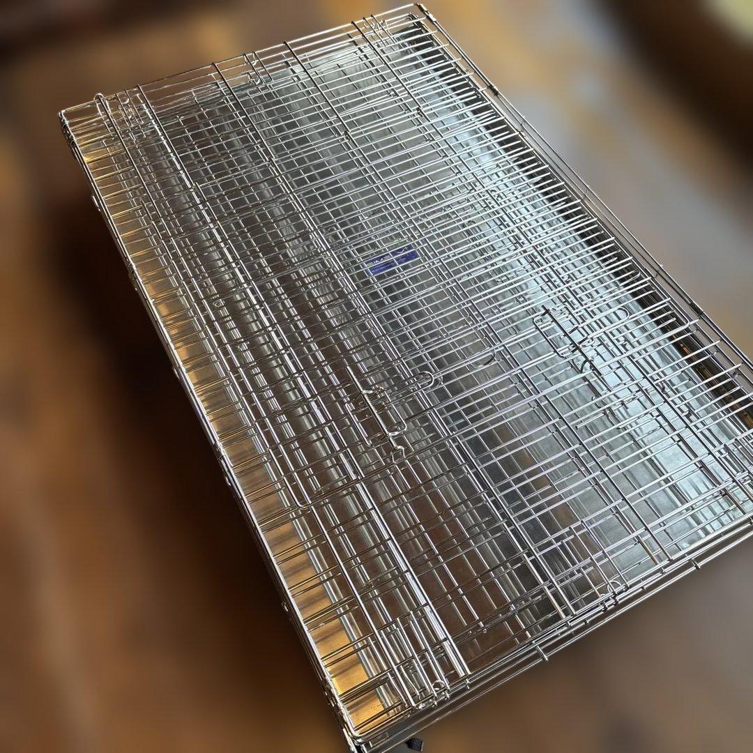 【SIMPLY+】 ステンレス製大型ペットケージ