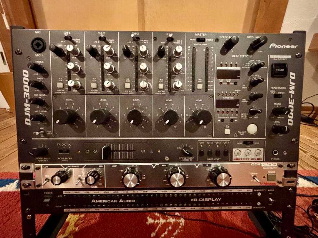 Pioneer DJM-3000 DJミキサー、DCR-1200、他4点セット！