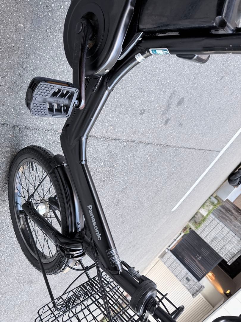 大阪府　子供乗せ　パナソニック 電動アシスト自転車　チャイルドシート付き
