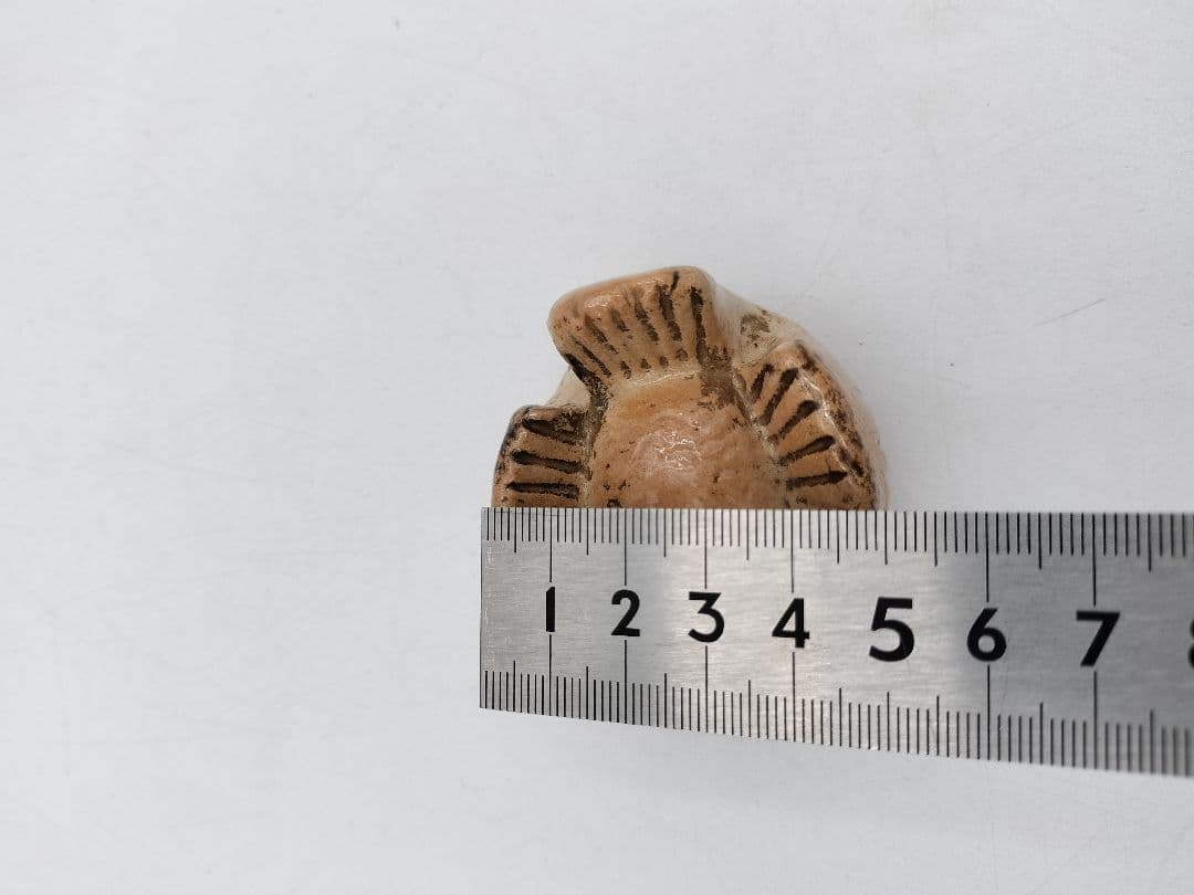 c390香合 福良雀 不志名焼 ８代土屋雲善 木箱 茶道具　古物