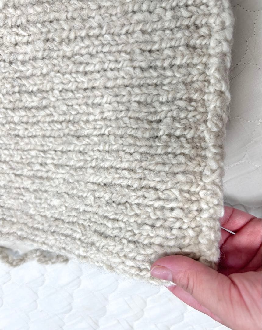 新品　かぐれ　今季　 2025秋冬　アルパカウールブークレニットキャミソール