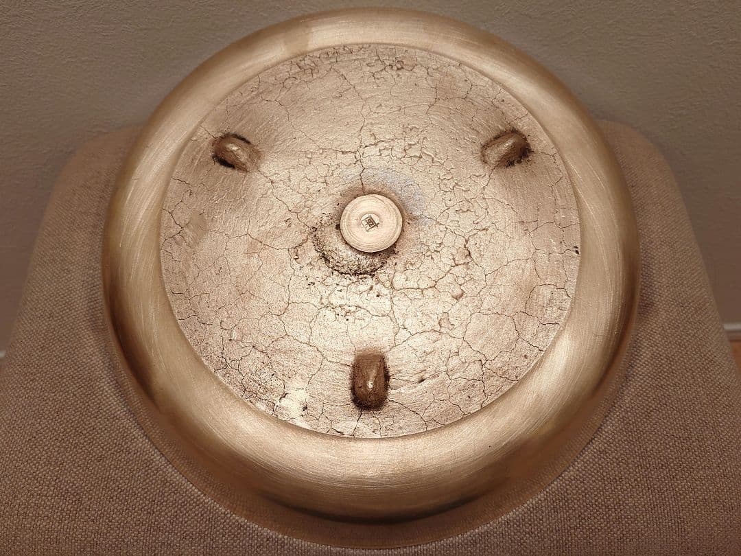 希少 有次 平井鋳造所 32cm 砲金 極厚 天ぷら鍋 ①