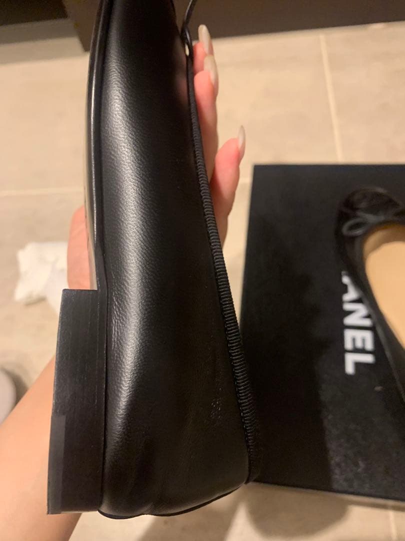 Chanel シャネル バレリーナ　フラットシューズ　35