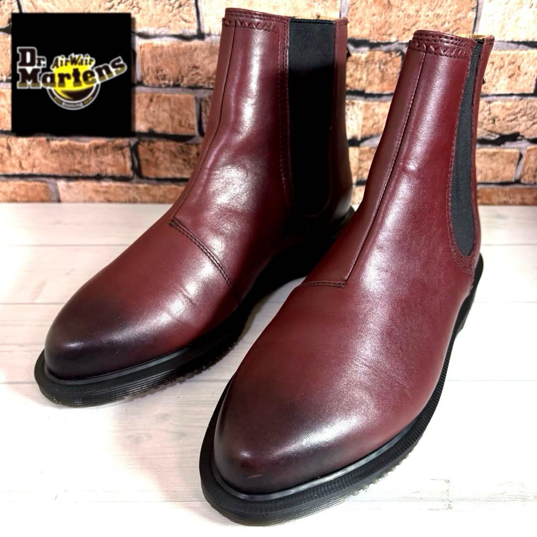 美品■ドクターマーチン■サイドゴアブーツ✨ZILLOW バックジップ チェルシー