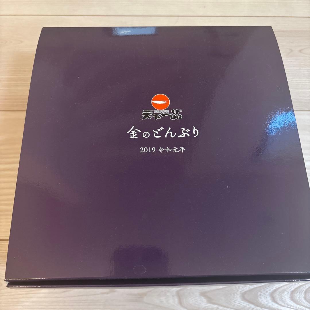 【限定】天下一品 金のどんぶり　桐箱入り