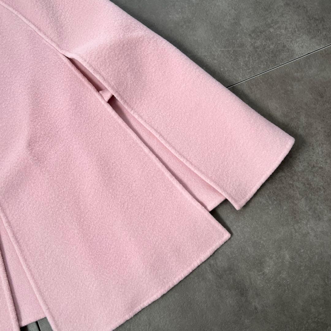 CELFORD（セルフォード）ピンク リバーケープジャケット ウール混紡　美品①