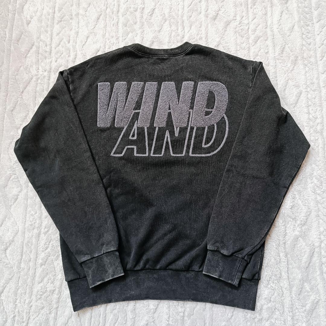 WIND AND SEA トレーナー スウェット ブラック M